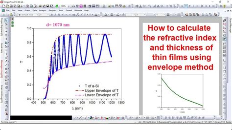 thickness measurement of thin film|how to calculate film thickness.